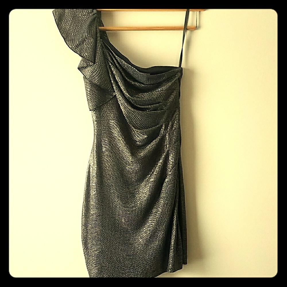 Adrianna Papell One Shoulder Dress